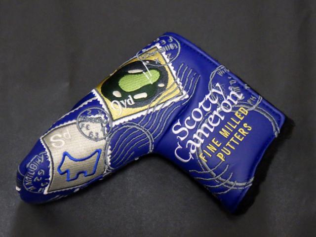 【未使用 S品】 スコッティキャメロン 2024 全英オープン記念 ピン型 パター用 ヘッドカバー