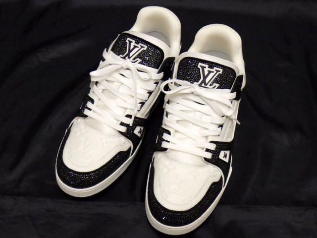 ルイヴィトン LV スケートライン スニーカー size 6 ホワイト メンズ ルイヴィトン LV スケートライン スニーカー size 6 ホワイト メンズ