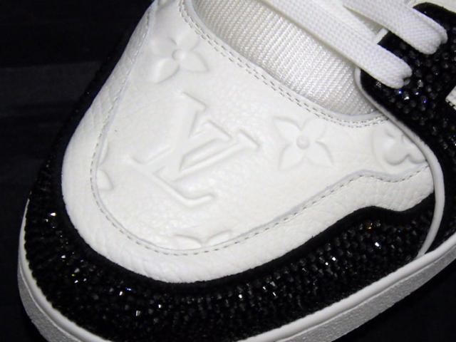 【新品同様 S品】 ルイヴィトン トレイナーライン スニーカー 1ABM0C メンズ サイズ 10 日本サイズ 28.5cm