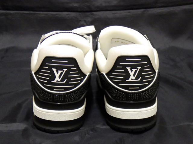 【新品同様 S品】 ルイヴィトン トレイナーライン スニーカー 1ABM0C メンズ サイズ 10 日本サイズ 28.5cm