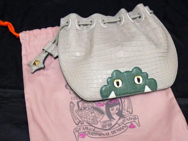 【新品負けず劣らず S品】 CIVINILE チビナイル CROCODILE クロコダイル ワニマル 合財袋御徒面子 車寄せ クラッチペダル御徒面子