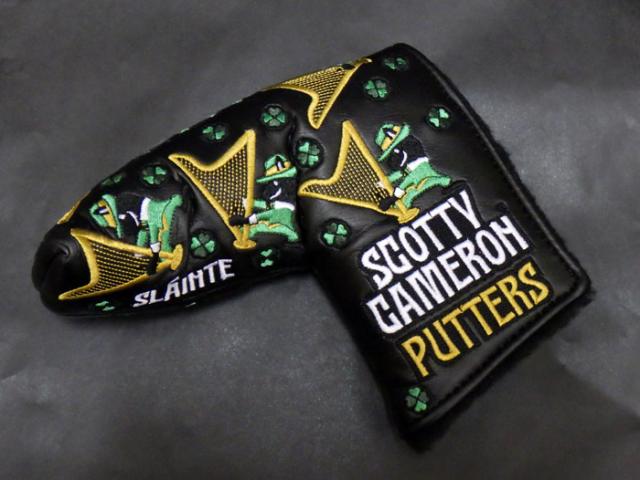【未使用 S品】 スコッティキャメロン 2024 セントパトリックスデイ 限定 ピン型 パター用 ヘッドカバー