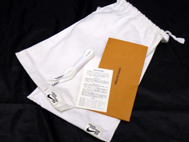 【未使用 S品】 ルイヴィトン ナイキ エアフォース1 1A9V86 メンズ スニーカー サイズ7 1/2 26.0cm