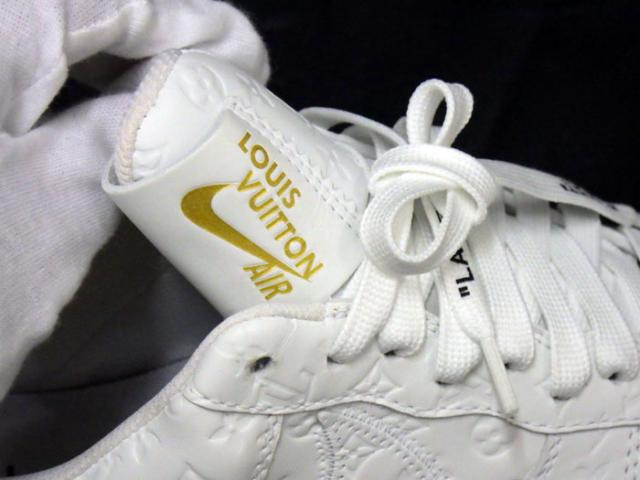 【未使用 S品】 ルイヴィトン ナイキ エアフォース1 1A9V86 メンズ スニーカー サイズ7 1/2 26.0cm
