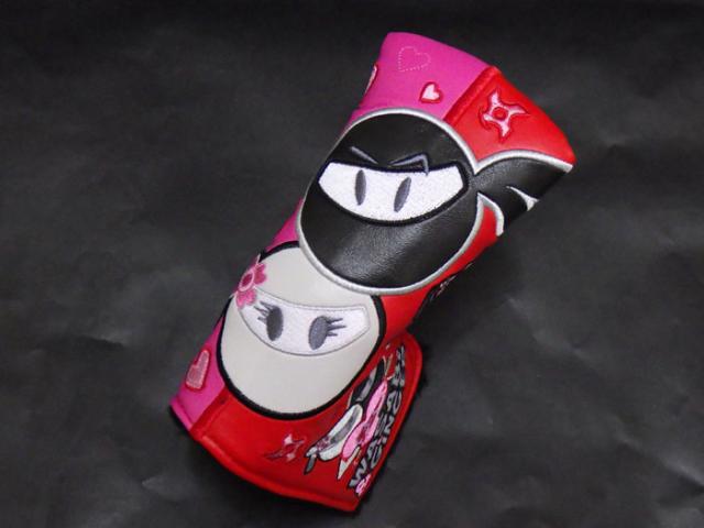 【未使用 S品】 スコッティキャメロン 2025 バレンタイン限定 忍者 ピン型 パター用ヘッドカバー_3