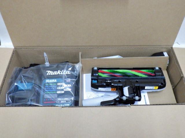 【未使用 S品】 マキタ makita 充電式クリーナ CL004GRDG グレー 40Vmax 2.5Ah セット品_1