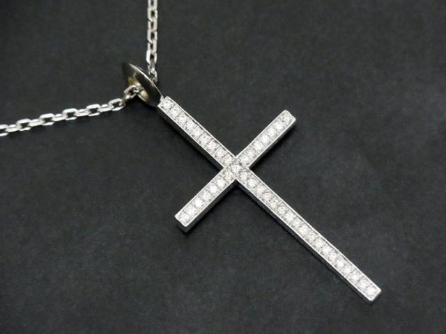 【中古】 EYEFUNNY アイファニー フラットクロスM HFC004 Sチェーン CNG028 ペンダントネックレス