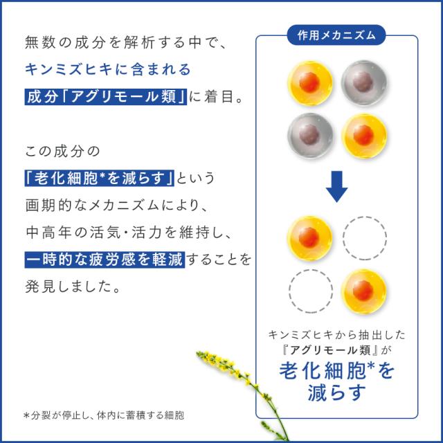 ウェルエイジ プレミアム ＜機能性表示食品＞ 90日分 【ファンケル 公式】[FANCL サプリ 年齢  サプリメント 女性 男性  エイジングケア 健康食品 キンミズヒキ アグリモール類 補給]_8