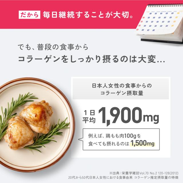 ディープチャージ コラーゲン スティックゼリー＜機能性表示食品＞ 60日分 【ファンケル 公式】[FANCL コラーゲンゼリー ビタミンc コラーゲンペプチド 健康食品 フィッシュコラーゲン ゼリー スティック ]_6