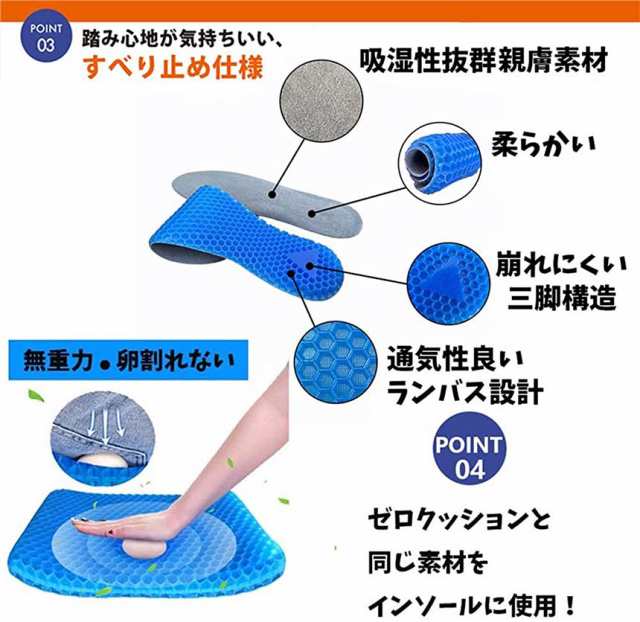 673円 超高品質で人気の MIRAY インソール 衝撃吸収 中敷き 低反発 人間工学に基づいた衝撃吸収 男性用 女性用 M 23cm~27cm