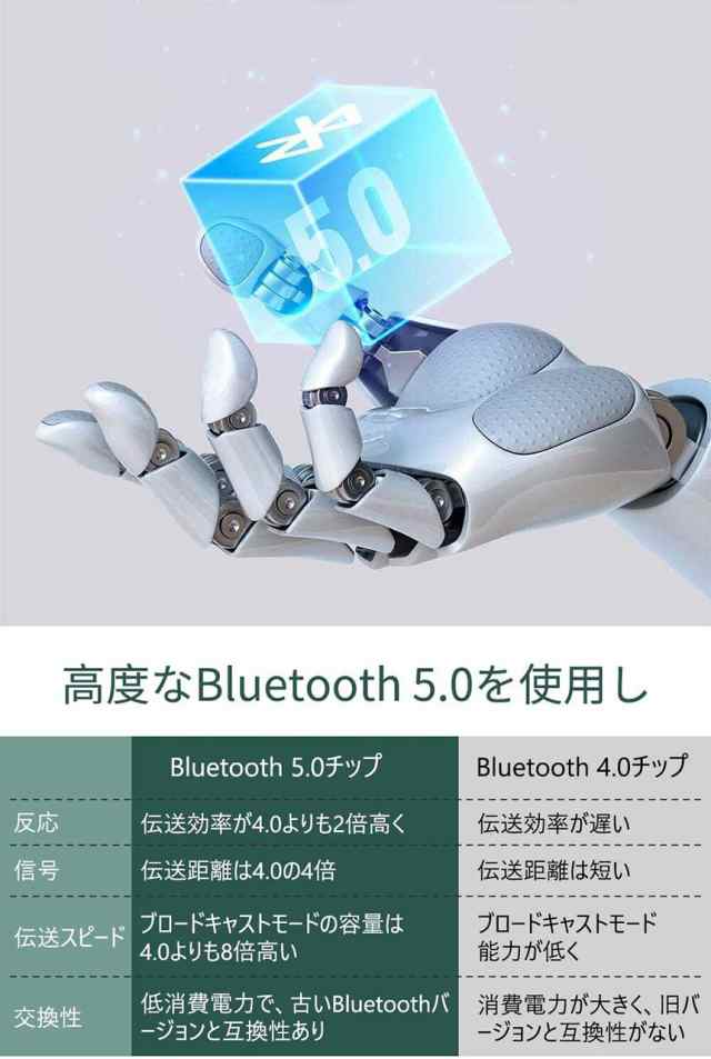 Bluetoothアダプタ 5.0 USBアダプタ USB レシーバー 無線 ワイヤレス 低遅延 小型 最大通信距離20m Ver5.0 簡単接続  Windows 8.1 10対応 現金特価