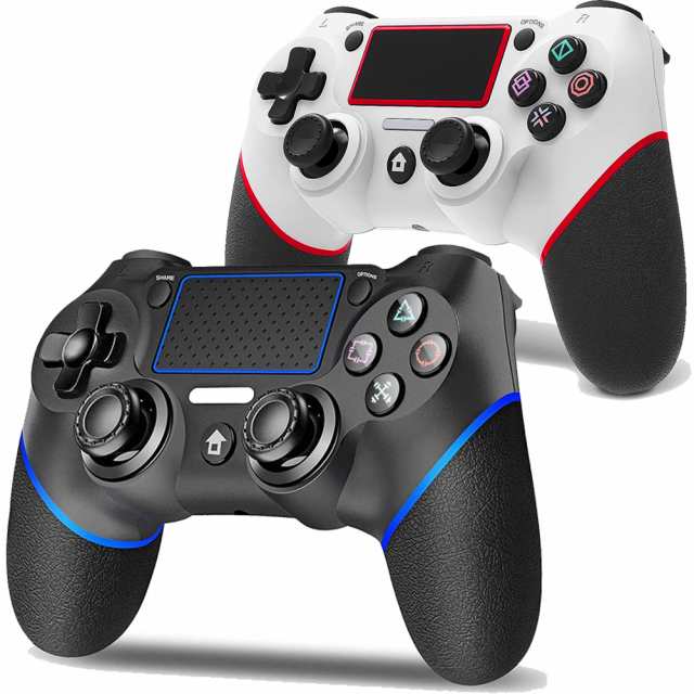 PS4 コントローラー 2台セット PS4 ワイヤレス ゲームパット 無線