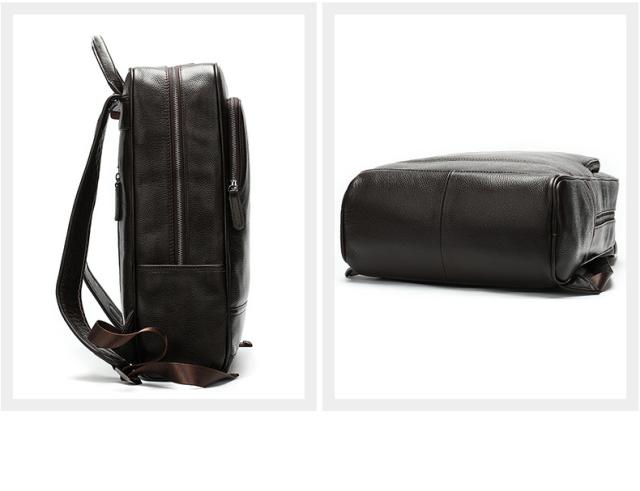 楽天１位獲得 本革ビジネスリュック メンズ 本革使用 撥水加工 ビジネスリュックサック 15 6インチ ワイド サイズ書類収納 送料無料の通販はau Pay マーケット ３qee Com