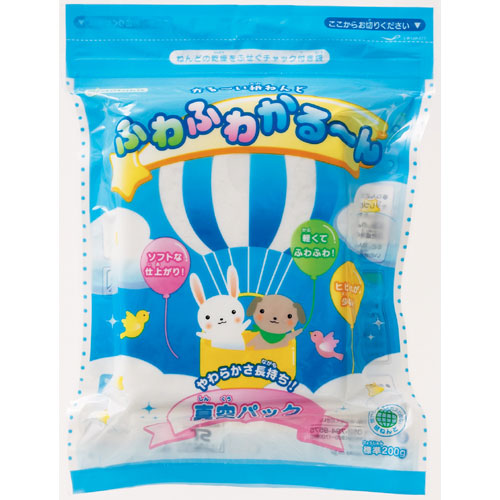 ふわふわかる〜ん 無意味さ風呂敷き包み 200g（090724） 1箱（30個） 【デビカ】