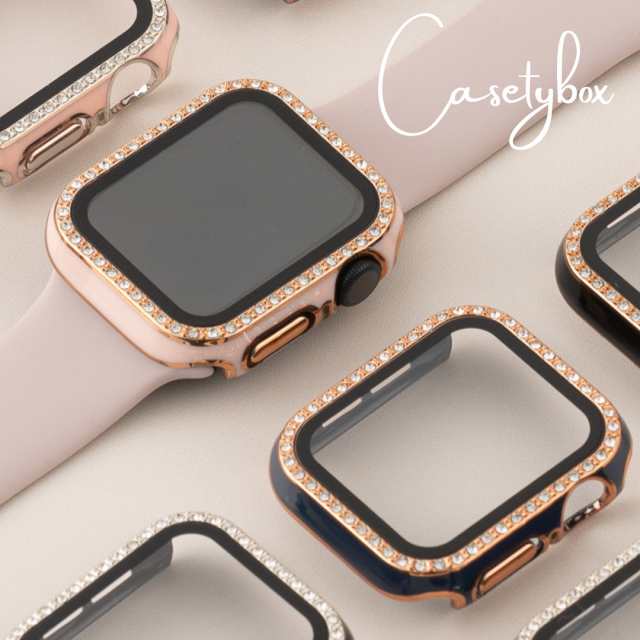 SS7☆Apple Watchバンド アップルウォッチ キラキラ カバー ケース-