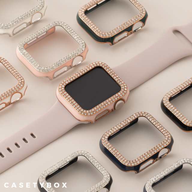 *42…★Apple Watchバンドアップルウォッチ　キラキラ　カバー　ケース