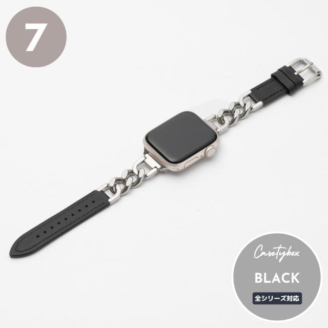 Posh Tech★ユニセックス細身チェーンアップルウォッチバンド アップルウォッチ バンド apple watch チェーン ステンレス