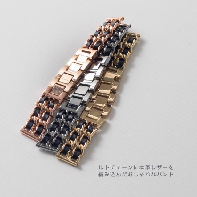 時計ベルトコマモチーフ　チェーンリング　メンズ・アクセサリー　【20号】 時計ベルトコマモチーフ チェーンリング メンズ・アクセサリー