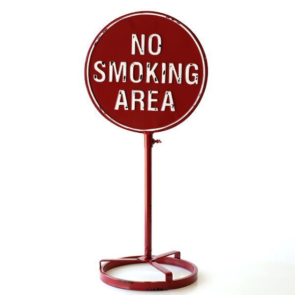 No Smoking Area 禁煙 喫煙禁止 看板 スタンド 案内表示 標識 サイン 置物 おしゃれ カッコいい ノースモーキングスタンドの通販はau Pay マーケット ギギliving