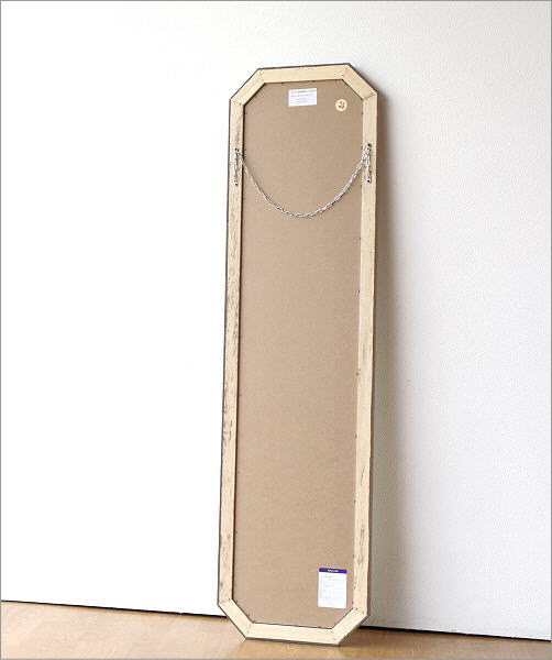 ITALY製壁掛けミラー ゴールド・ピンク装飾フック付