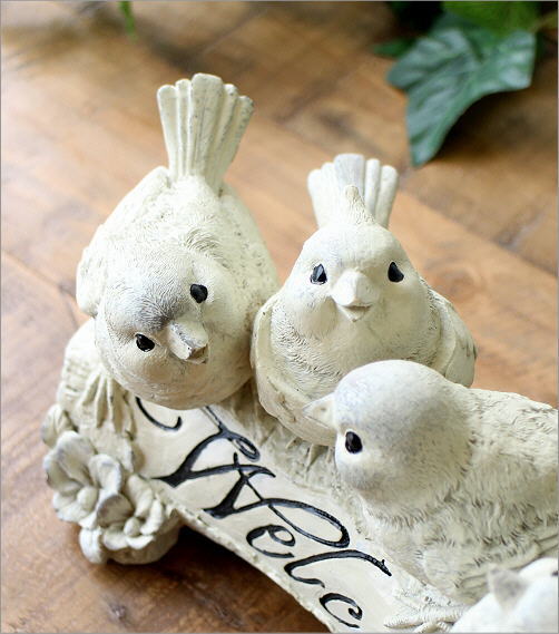 * vintage ornament ❀ かわいい 白い小鳥さん オーナメント vintage ornament ❀ かわいい 白い小鳥さん オーナメント