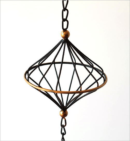 最前線の レインチェーン エクステリア アイアン あまどい 雨だれ レインチェーン 鎖樋 雨どい 雨樋 樋 クリスタル Sik8637 送料無料 一部地域除く その他 Www Cofreco Coffrages Com