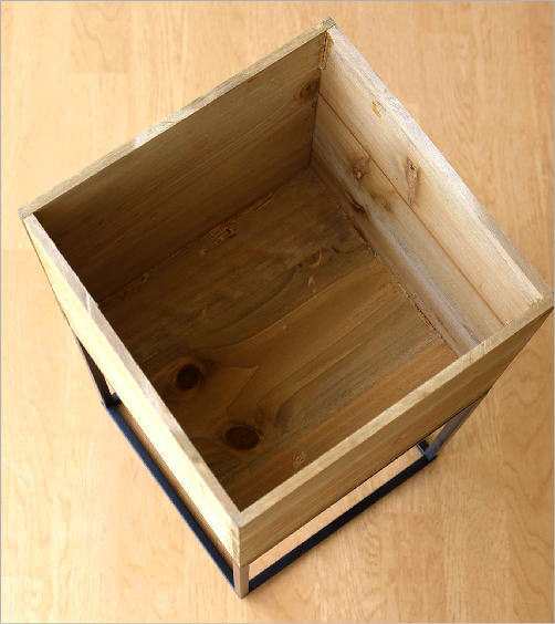 プランターボックス おしゃれ ウッドボックス 木製 天然木 シンプル