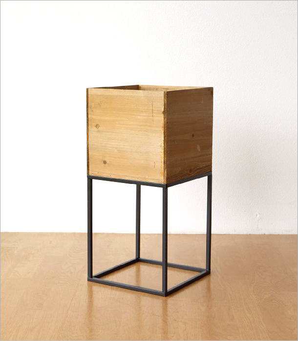 プランターボックス おしゃれ ウッドボックス 木製 天然木 シンプル