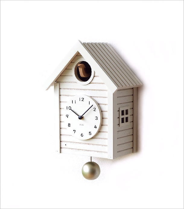 壁掛け時計 鳩時計 ハト時計 カッコークロック カッコウ時計 掛け時計 