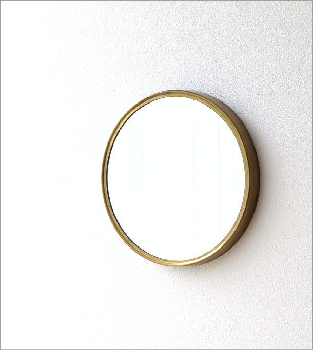 鏡 壁掛けミラー おしゃれ ウォールミラー シンプル ヴィンテージ風 アンティーク スタイリッシュ 丸い レトロなアイアンラウンドミラーの通販はau Pay マーケット ギギliving