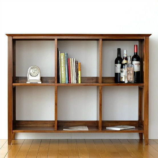 オープンラック おしゃれ 本棚 無垢 木製 おしゃれ 飾り棚 オープンシェルフ リビング収納棚 完成品 チークフリーシェルフ1の通販はau Pay マーケット ギギliving