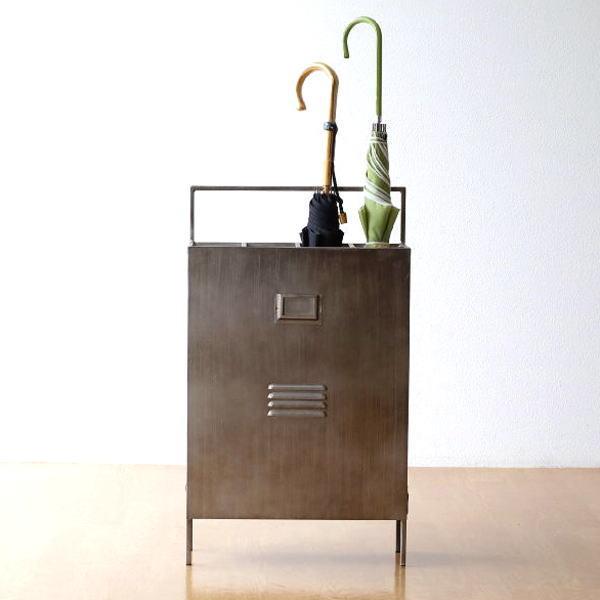 ヴィンテージ*古いシャビーなアイアンアンブレラスタンド*鉄製傘立て