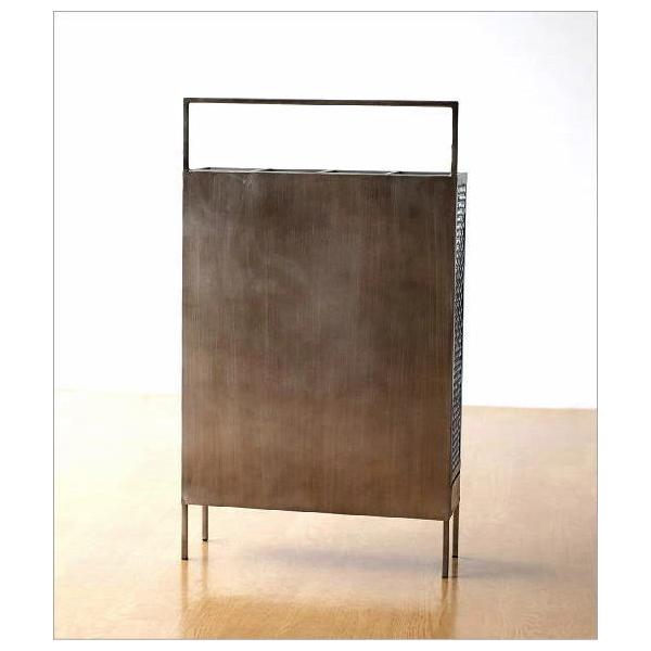 ヴィンテージ*古いシャビーなアイアンアンブレラスタンド*鉄製傘立て