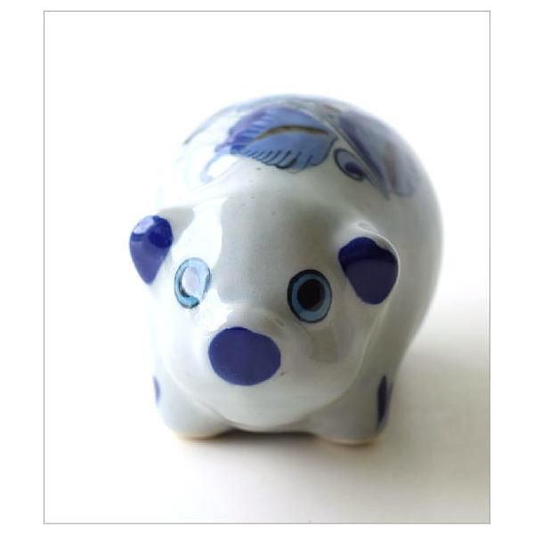 美品】子豚ブタ陶器オブジェ置物インテリア工芸品美術品A1082