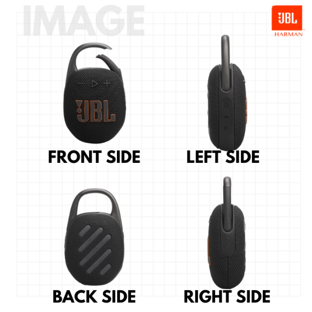 JBL CLIP5 ポータブルスピーカー 防水Bluetooth 5.3 ワイヤレス アウトドア お風呂 高音質 ぶら下げ 引っかける カラビナ付き 最大12時間再生(カラー: 8色)_2