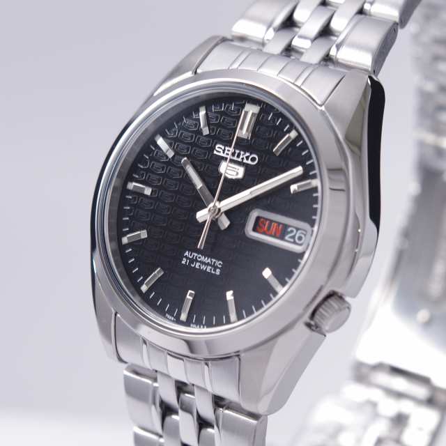 セイコー SEIKO 5 腕時計 海外モデル 自動巻き ブラック文字盤 SNK361K1 メンズ [逆輸入品]｜au PAY マーケット