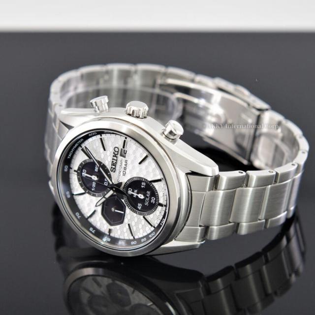 セイコー SEIKO 腕時計 ソーラー マッキナ スポルティーバ クロノ 