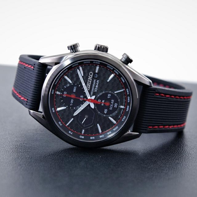 セイコー SEIKO 腕時計 ソーラー クロノグラフ ブラック 海外モデル SSC777P1 メンズ [逆輸入品]_4