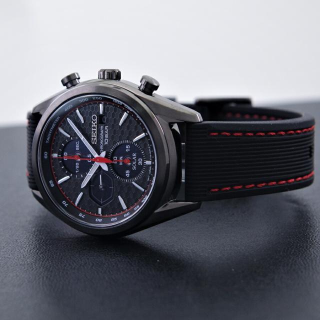 セイコー SEIKO 腕時計 ソーラー クロノグラフ ブラック 海外モデル SSC777P1 メンズ [逆輸入品]_5