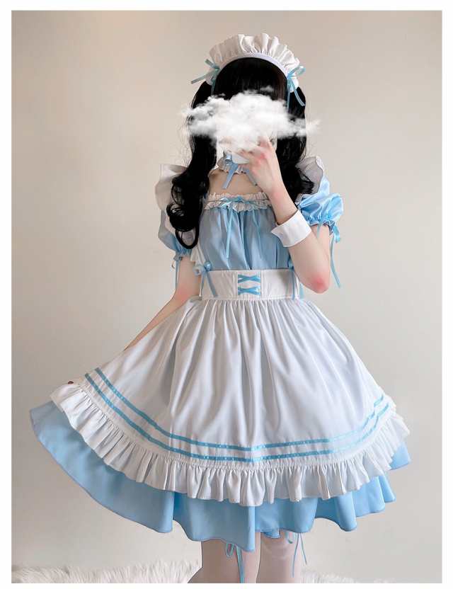 レディース水晶球 柄 童话ゴスロリ ロリータ lolita 洋服 可愛い ワンピース