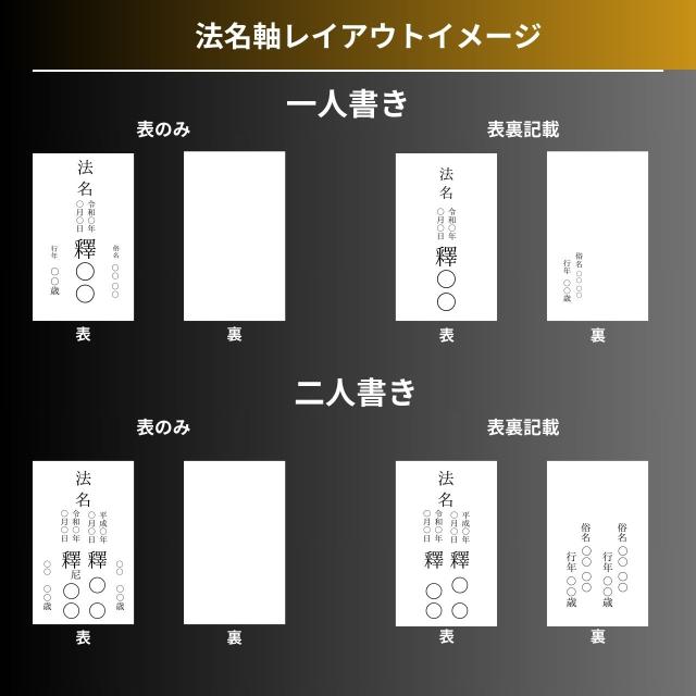 位牌 紫檀 黒檀 春日 6.0 6寸 6号 紫丹 黒丹 唐木 位牌 彫刻又は書き戒名 二霊位付 送料無料 ihai