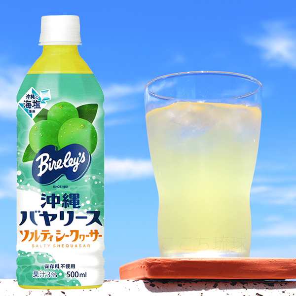 沖縄バヤリース 選べるドリンク 500ml×12本 /石垣島パイン グァバ