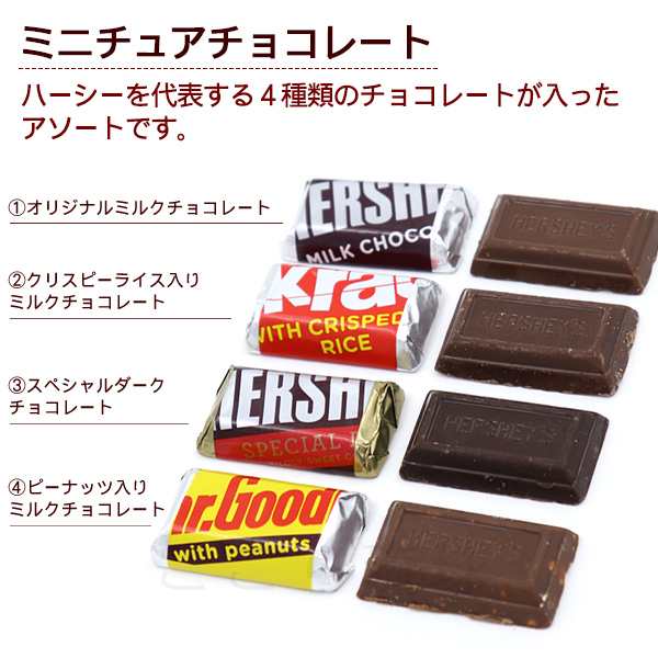 選べる ハーシー チョコレート 2袋セット /キスチョコ ミニチュア 【M