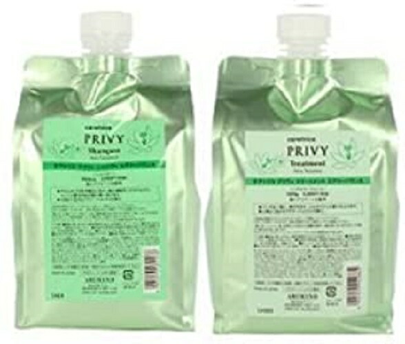 アリミノ　ケアトリコ　プリヴィ　ホームケアデイリー　エアリーバウンス詰替2点セット　シャンプー1000mL＋トリートメント1000ｍLの通販は 5,720円
