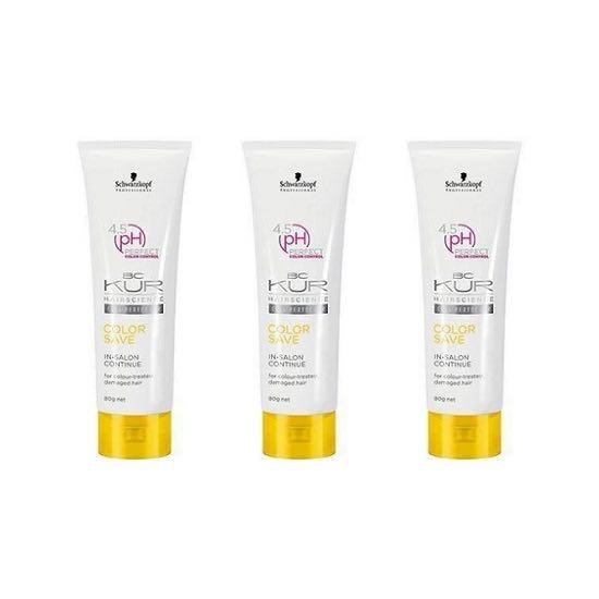 シュワルツコフ BCクア  カラーセーブ インサロンコンティニュー 80g ×3
