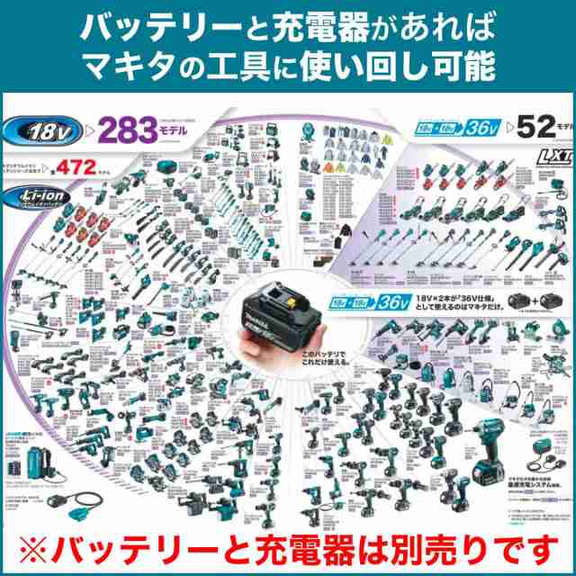 マキタ インパクトレンチ 18V XWT12Z ブラシレスモーター ブラシレス