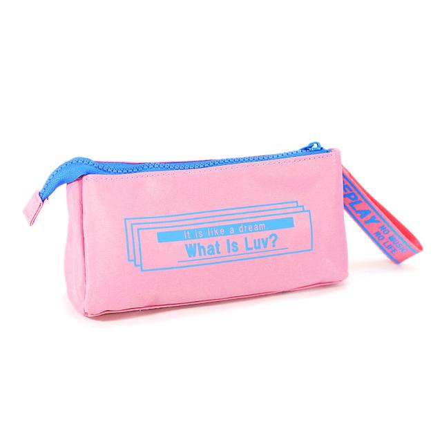 筆箱 ペンケース 女の子 ボックス タイプ ホイッスル付き 三角