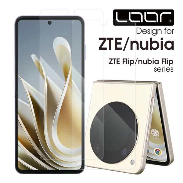 2枚入り LOOF nubia Flip 2 ZTE Libero Flip nubia Flip 5G