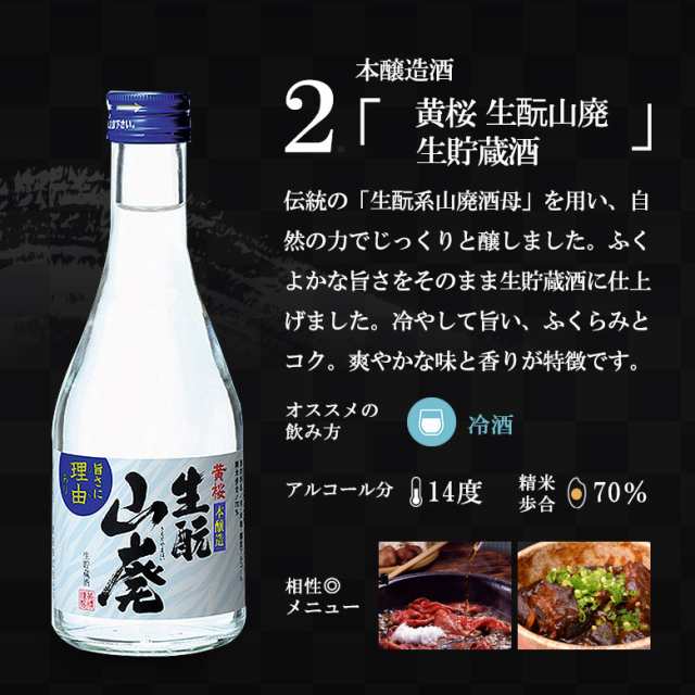 日本酒 飲み比べセット4種（純米大吟醸）300ml×4本 - 日本酒