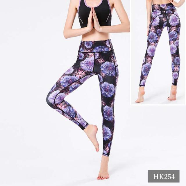 メール便送料無料 ヨガパンツ スポーツレギンス ヨガウェア ヨガ レギンス 花柄 可愛い ヨガウェア おしゃれ かわいい 服 ヨガパンツ スの通販はau Pay マーケット 浪漫樹